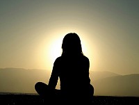 Meditators, flowing on the light of universality, help to sustain harmony in the universe.